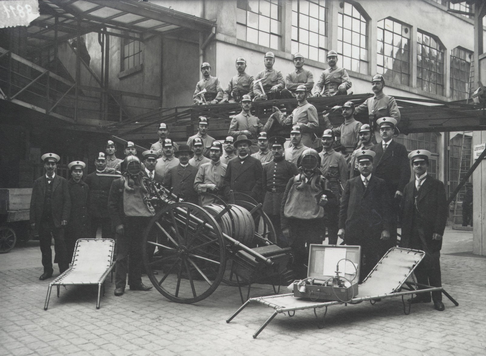 100 years of the Bosch plant fire service