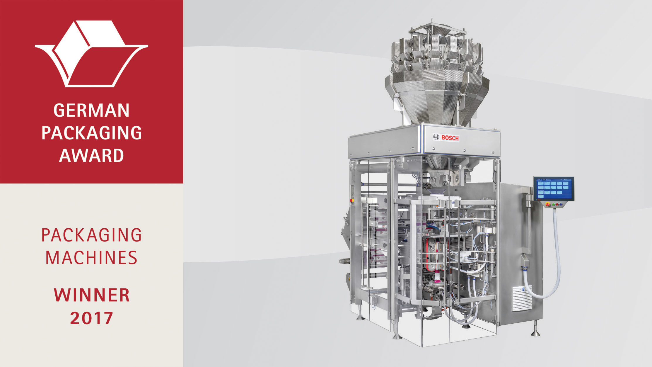 Bosch Packaging Technology wins German Packaging Award 2017 Bosch