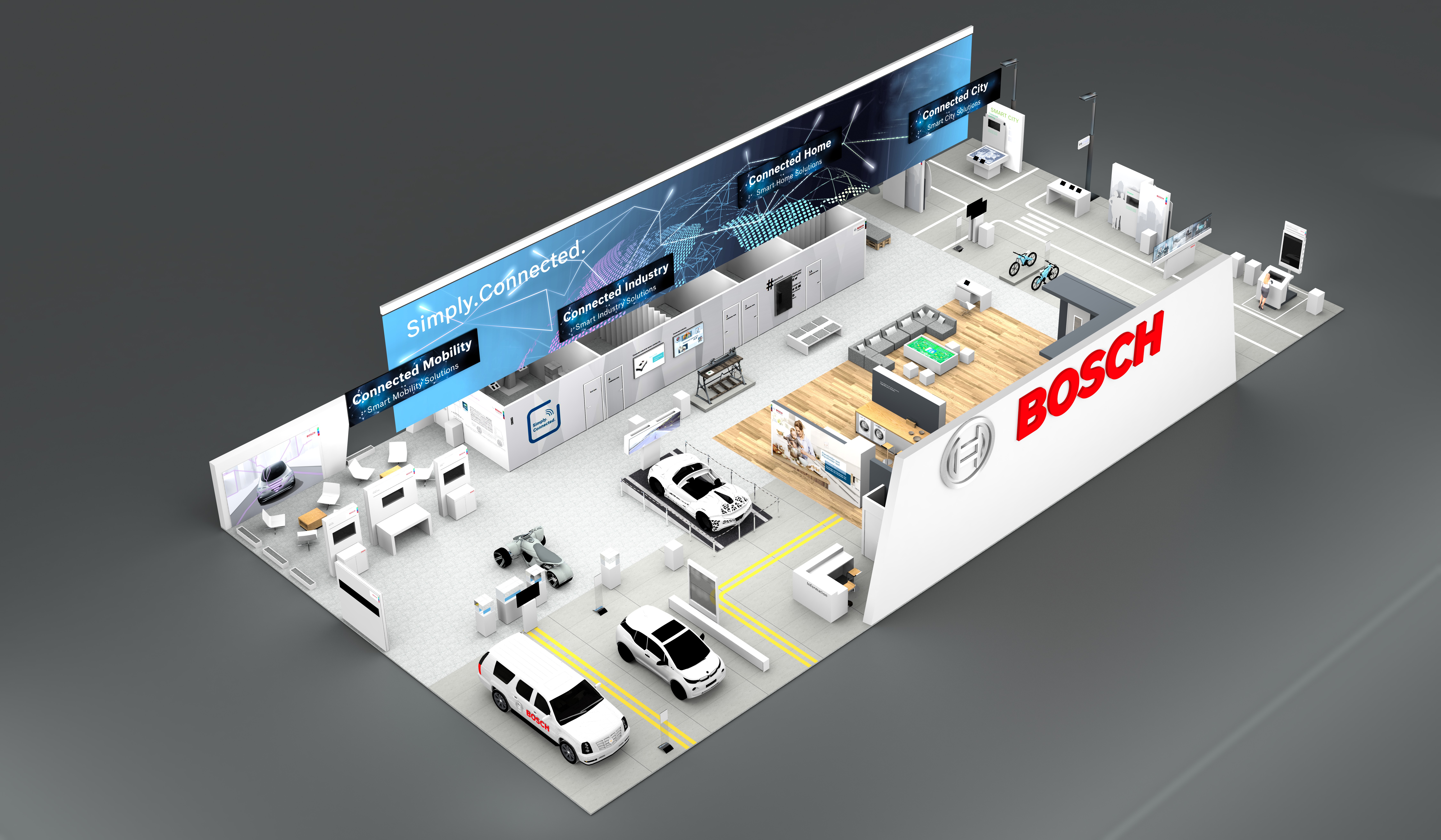 Bosch auf der CES 2018
