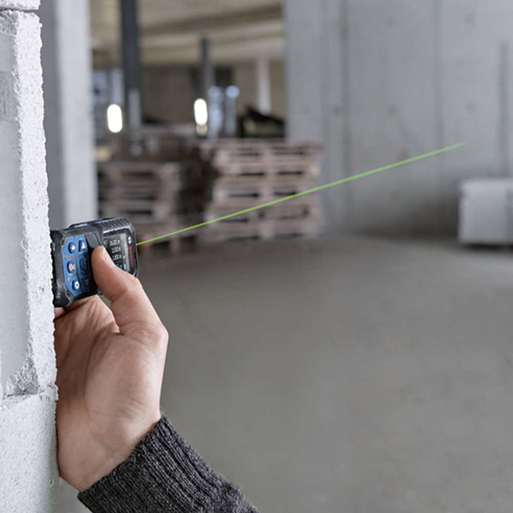 Trena Laser Verde de 50 m com conectividade Bosch GLM 50-27 CG 