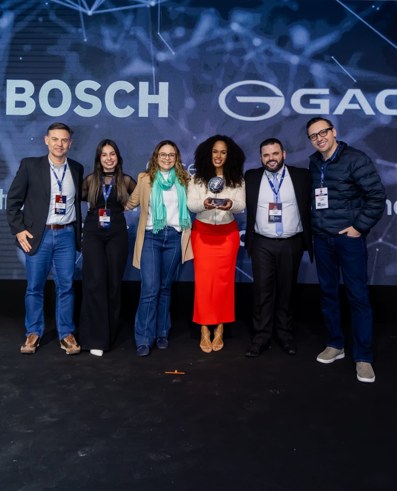 Um reconhecimento importante ao esforço de nossas equipes que se desafiam todos os dias", afirma Fernanda Strumendo, diretora de vendas da divisão Bosch Service Solutions, divisão de serviços do Grupo Bosch, na América Latina