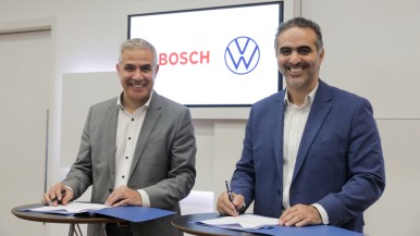 VW e Bosch fecham parceria em projetos de inovação e descarbonização
