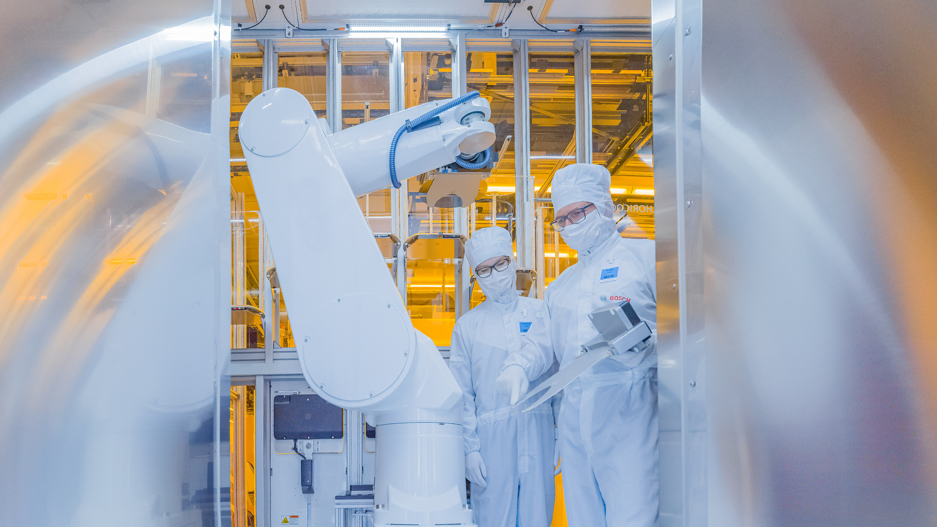 Produção de semicondutores em Dresden