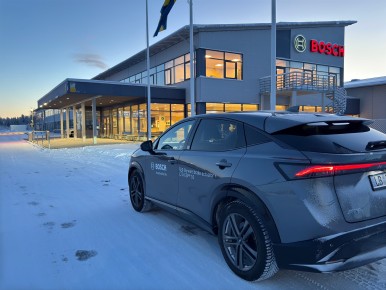 S technologií brake-by-wire od společnosti Bosch až za polární kruh 