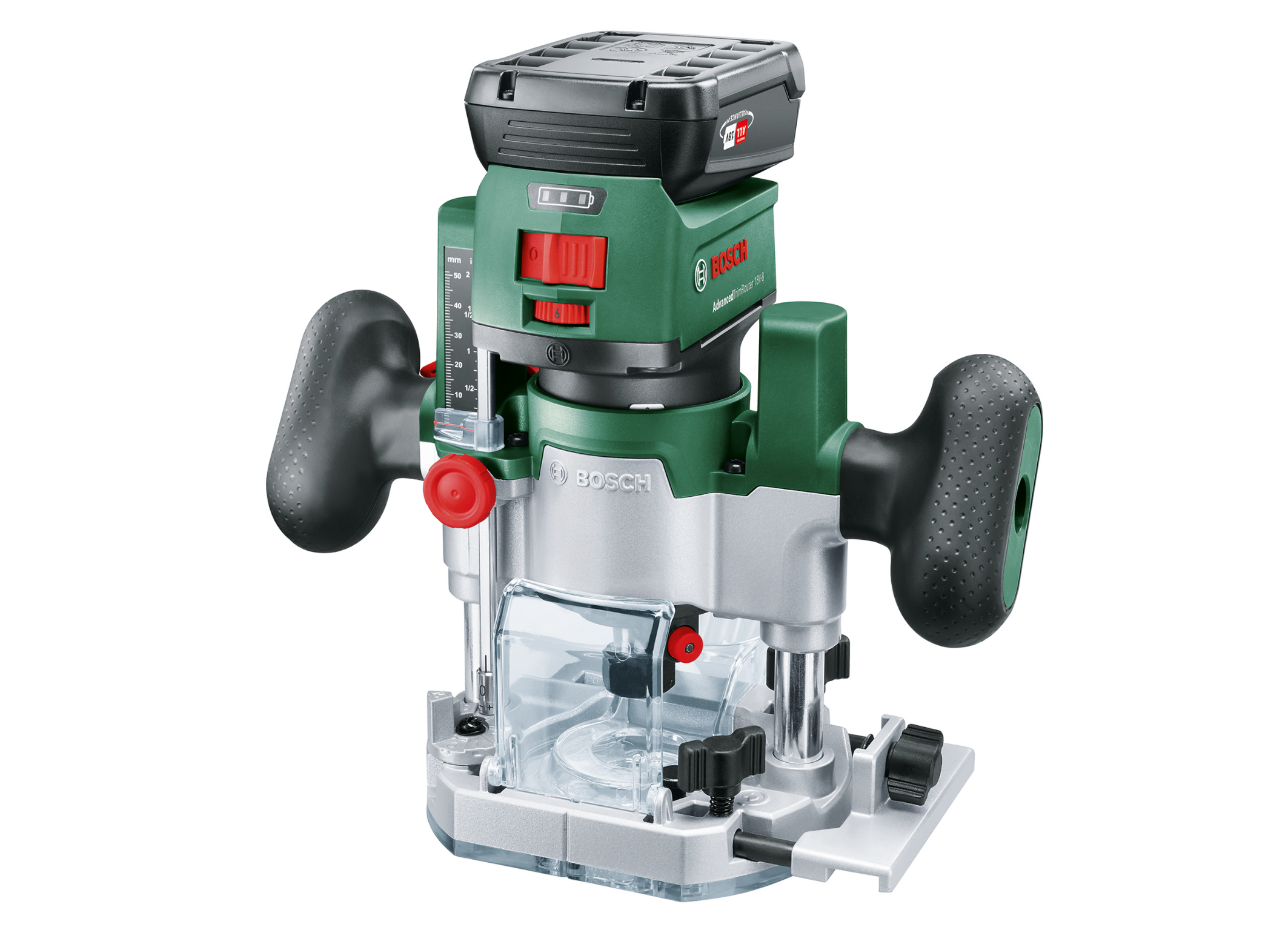 Rozšíření pro AdvancedTrimRouter 18V-8: Nová zanořovací jednotka horní frézky pro kutily