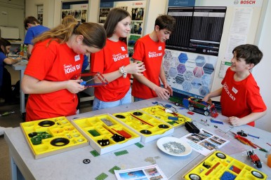 Juniors’ Bosch Day ukázal mladým cestu k technice