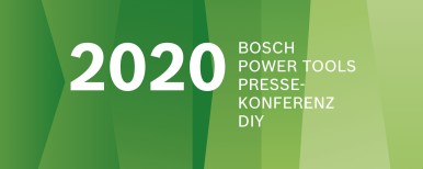 Bosch Power Tools Pressekonferenz 2020 - DIY