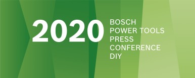 Bosch Power Tools Press Conference 2020 - DIY