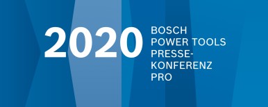 Bosch Power Tools Pressekonferenz 2020 - PRO