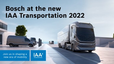 Bosch-Pressekonferenz auf der IAA Transportation 2022