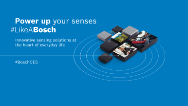 CES 2023: Sensoren von Bosch machen das Leben der Menschen sicherer und komfortabler