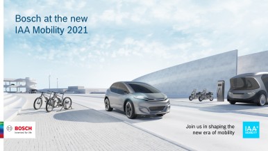 Bosch-Pressekonferenz auf der IAA Mobility 2021