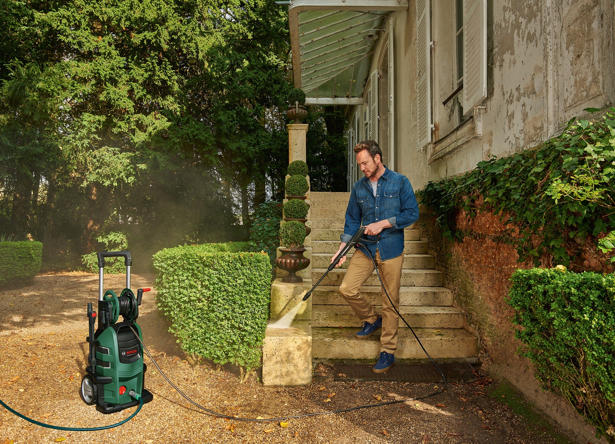 Complete High Pressure Washer System From Bosch Bosch Media Service
