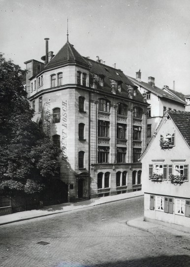 Bosch first factory in Stuttgart 1901