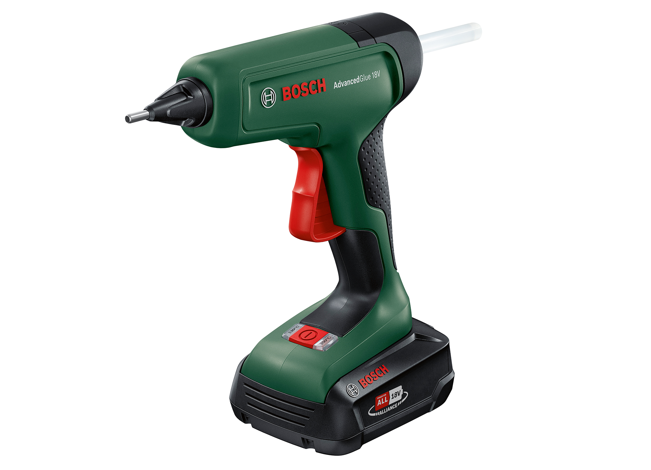 Extension of the ‘18V Power for All System’: Cordless glue gun AdvancedGlue 18V from Bosch 