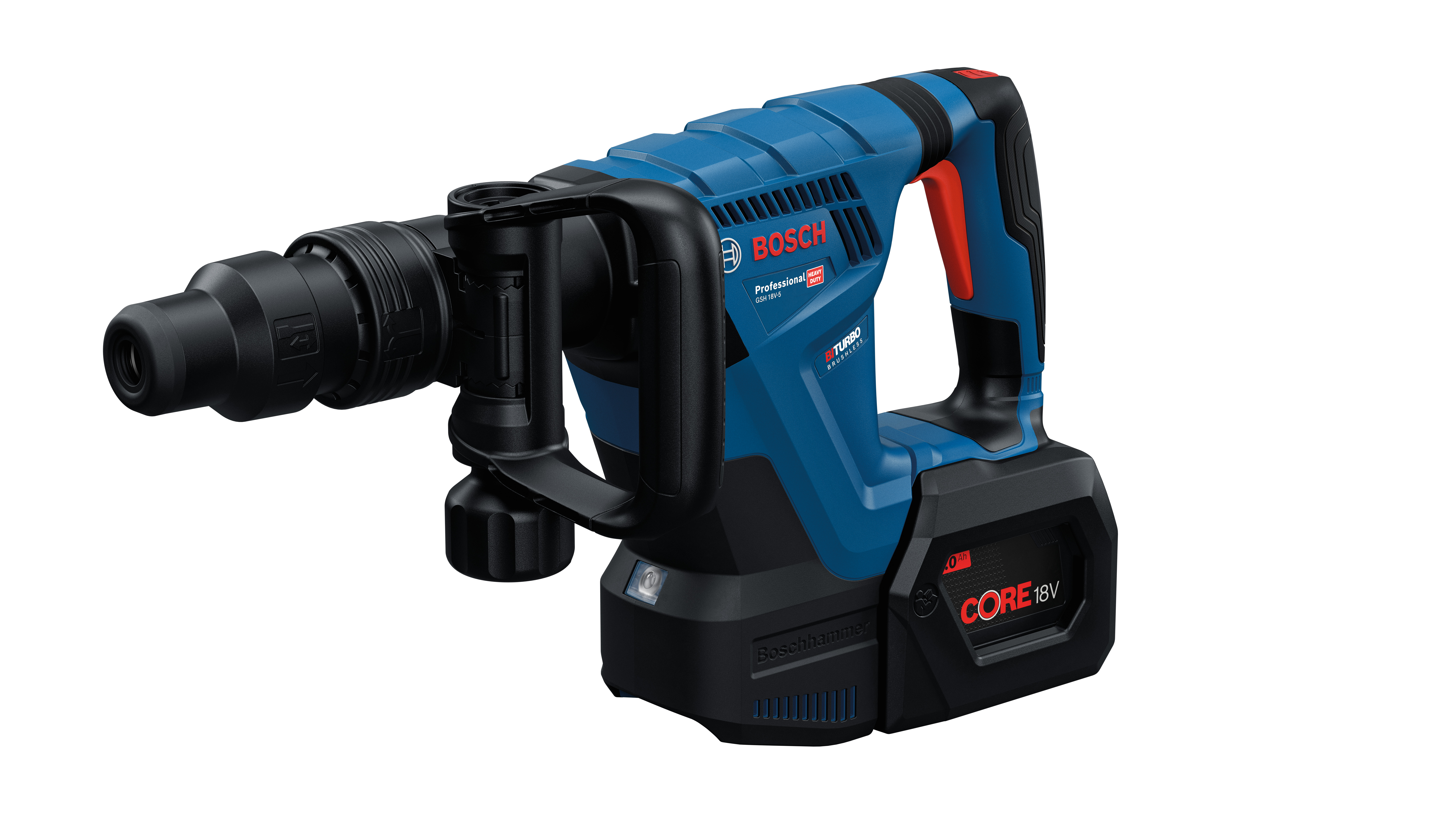 GSH 18V-5 Professional: The first Bosch cordless demolition hammer for pros