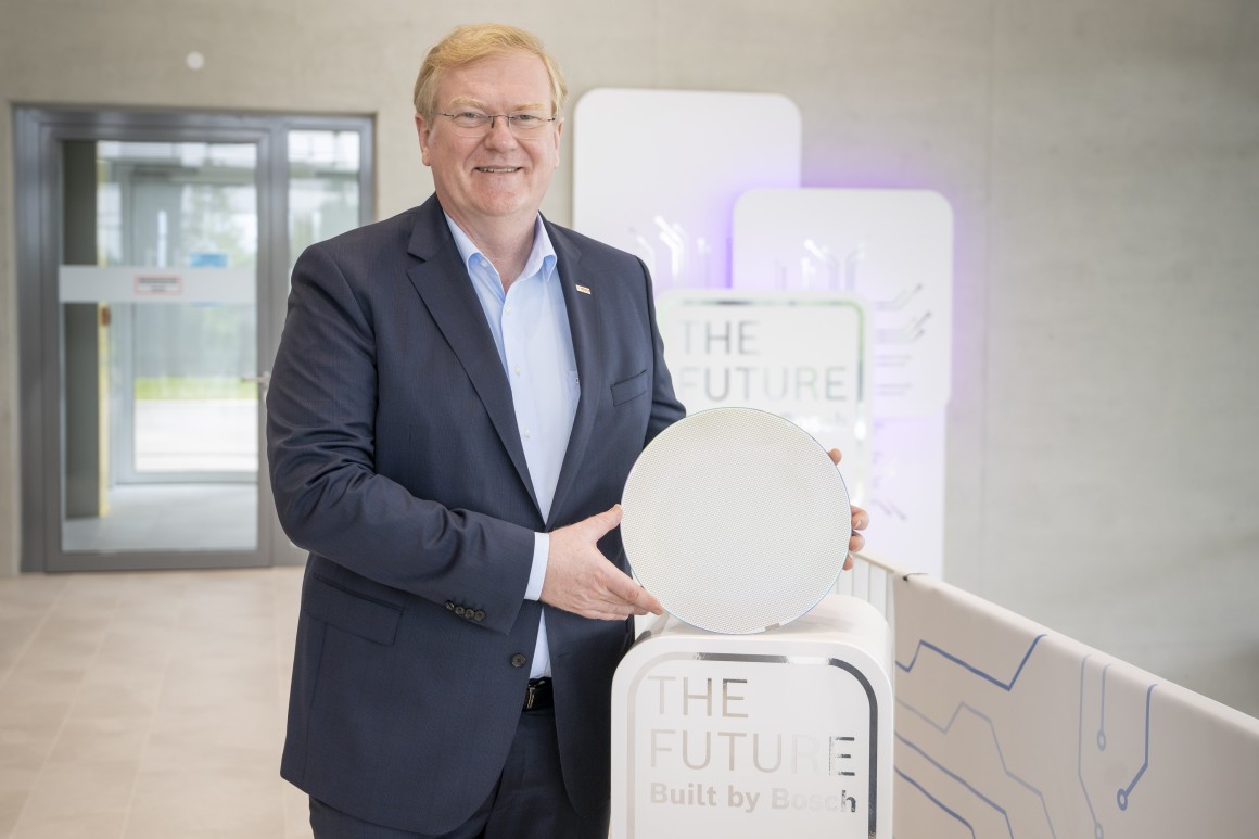 Dr. Stefan Hartung, Chairman of the board of management of Robert Bosch GmbH, at Bosch Tech Day ...
