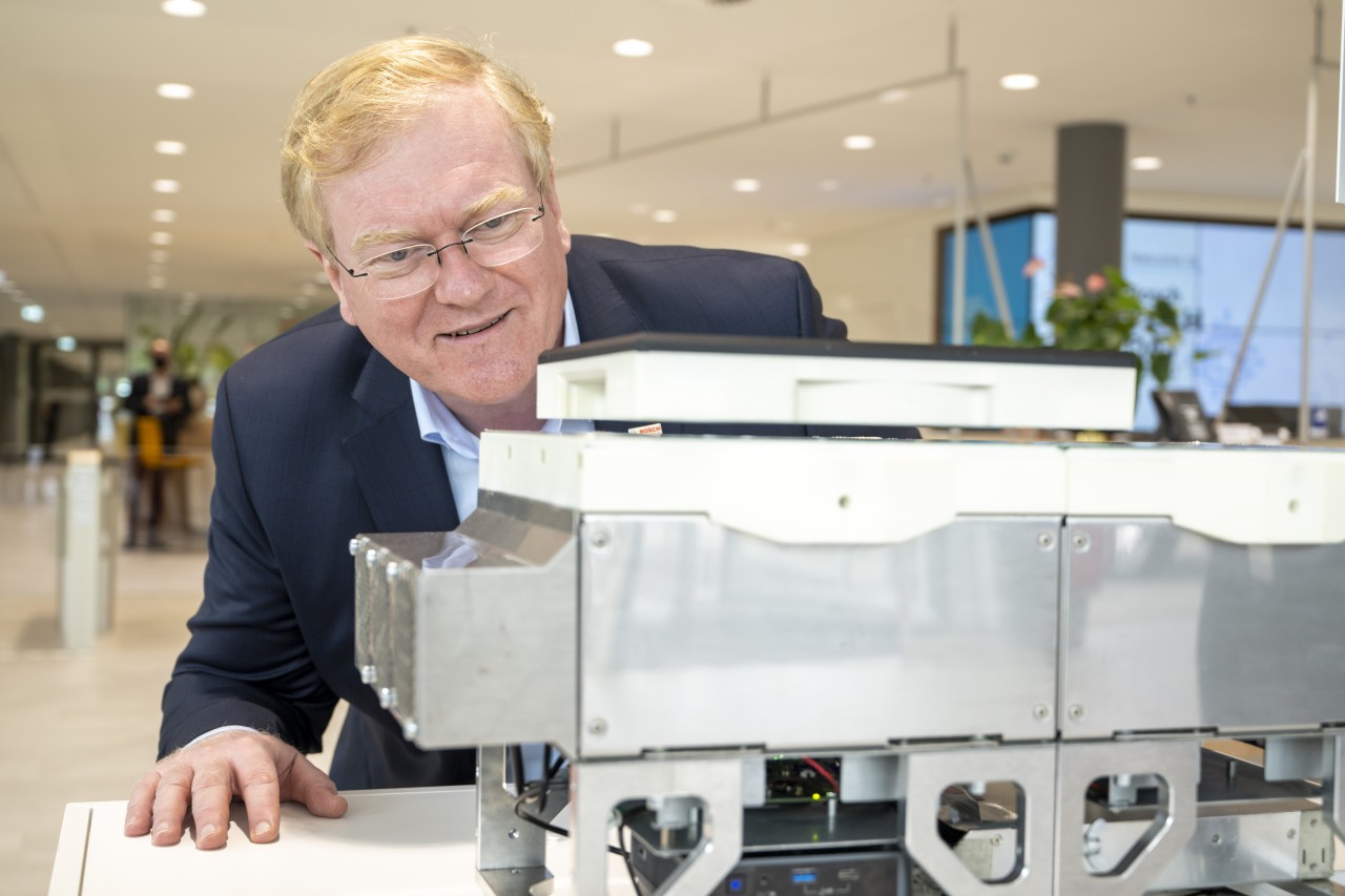 Dr. Stefan Hartung, Vorsitzender der Geschäftsführung der Robert Bosch