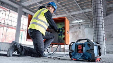 Bluetooth® speaker and jobsite radio: New Bosch audio solutions for professionals 