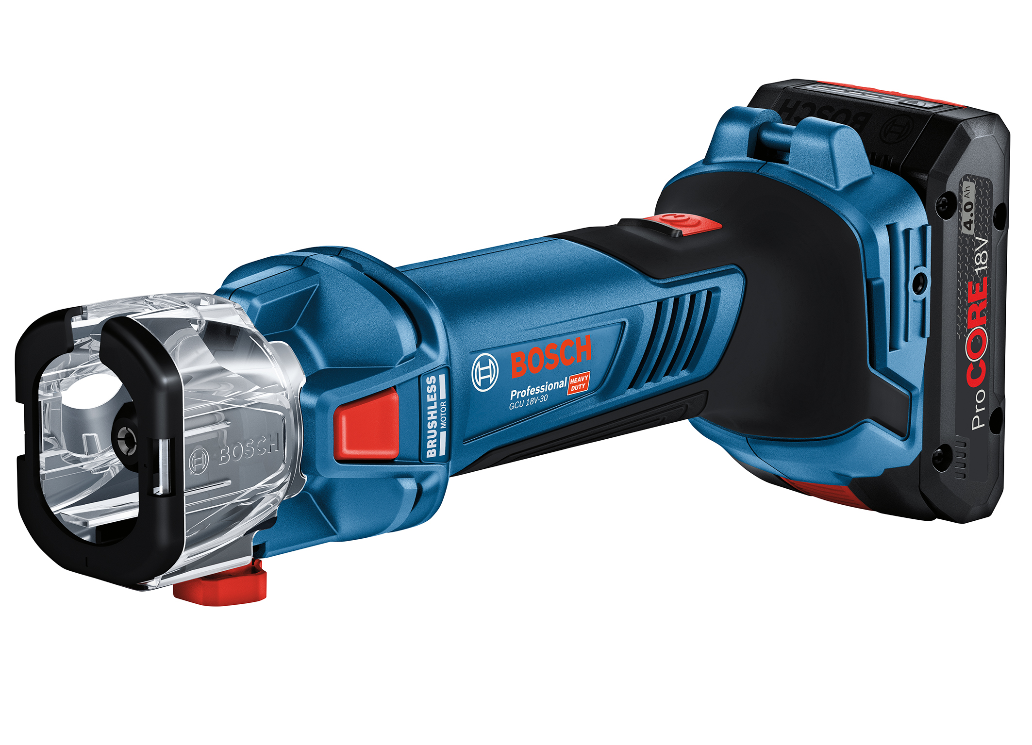 New in the ‘Professional 18V System‘: GCU 18V-30 Professional cordless cut-out tool from Bosch for professionals