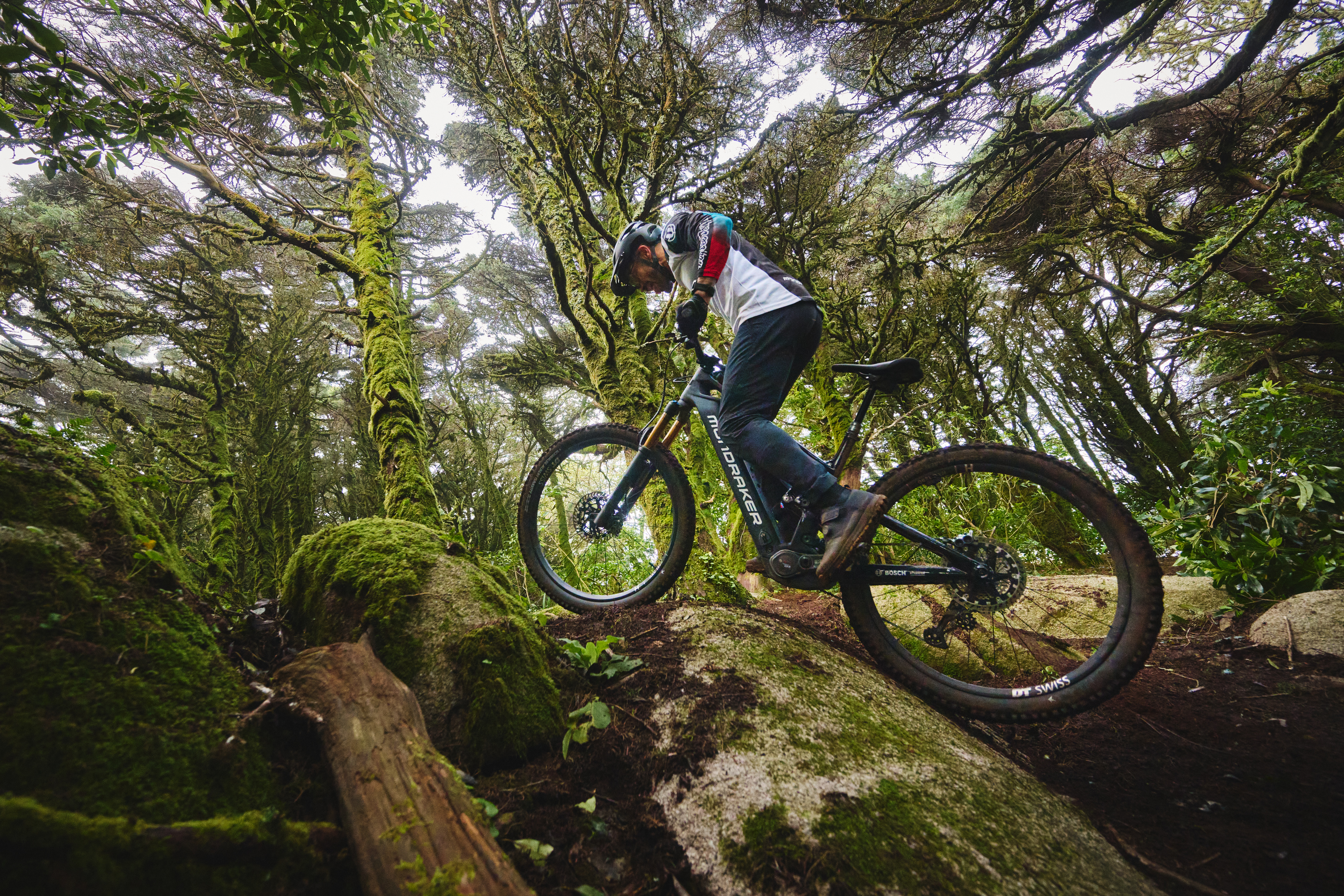 When dynamically negotiating large rocks and complex tree roots, Extended Boost, which is further extended in Race mode, provides additional thrust.
