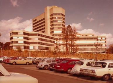 Bosch headquaters Schillerhöhe in Gerlingen near Stuttgart, 1970 