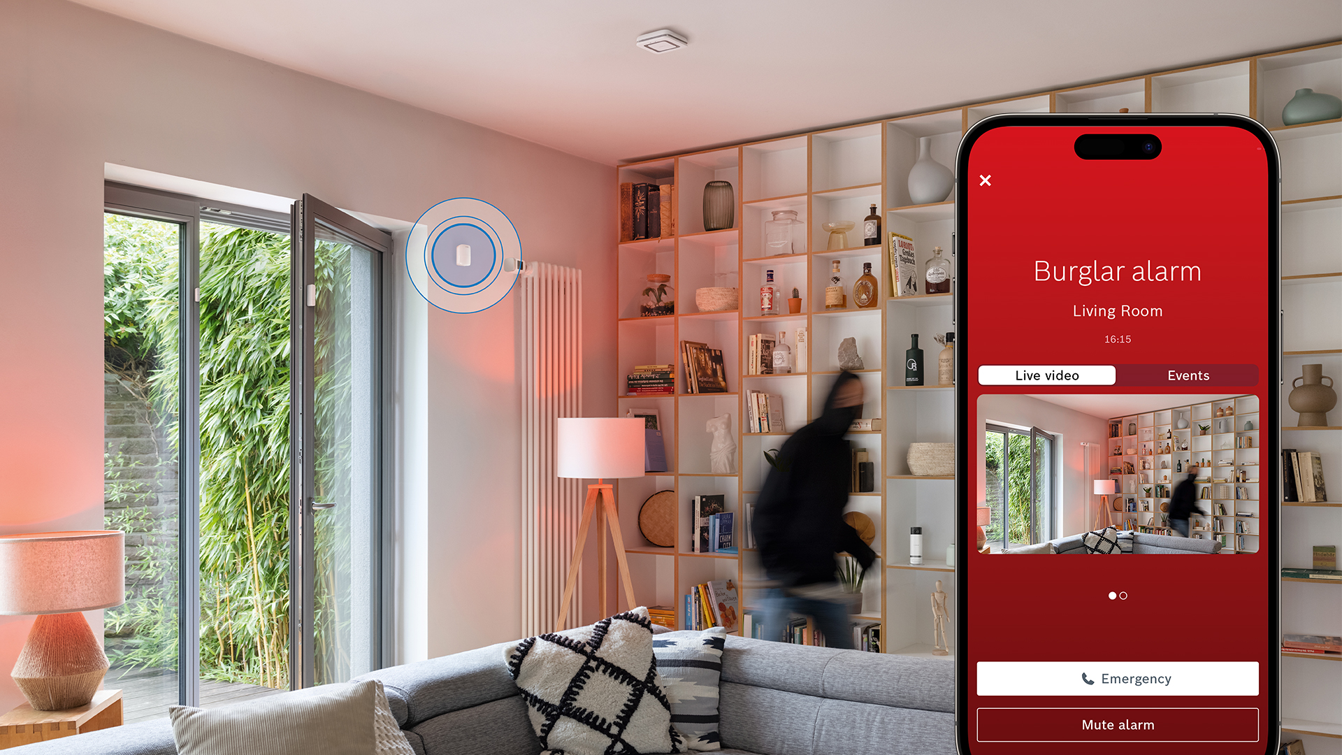 Bosch Smart Home Motion Detector II [+M] Burglar Alarm