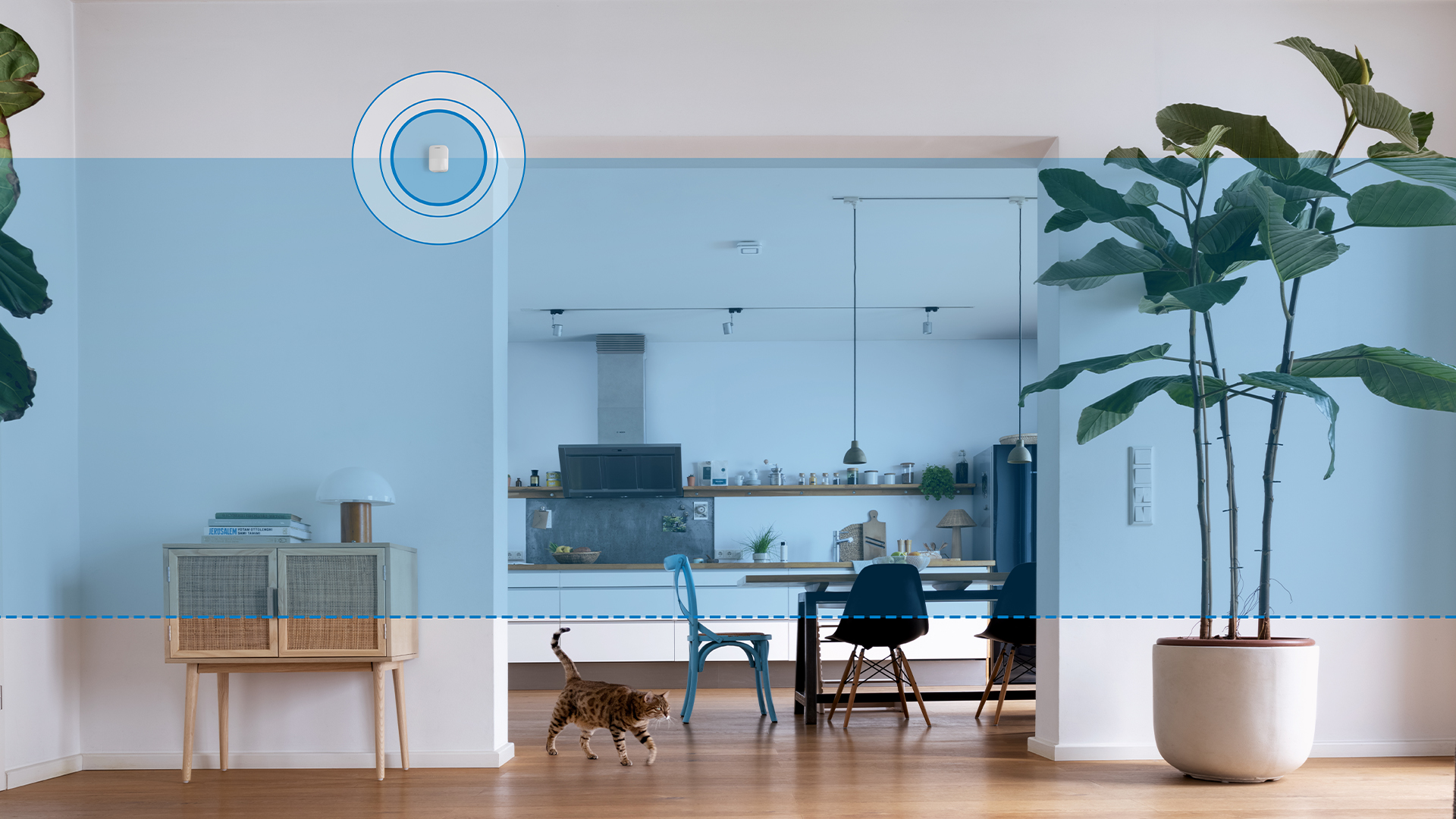Bosch Smart Home Motion Detector II +M in use