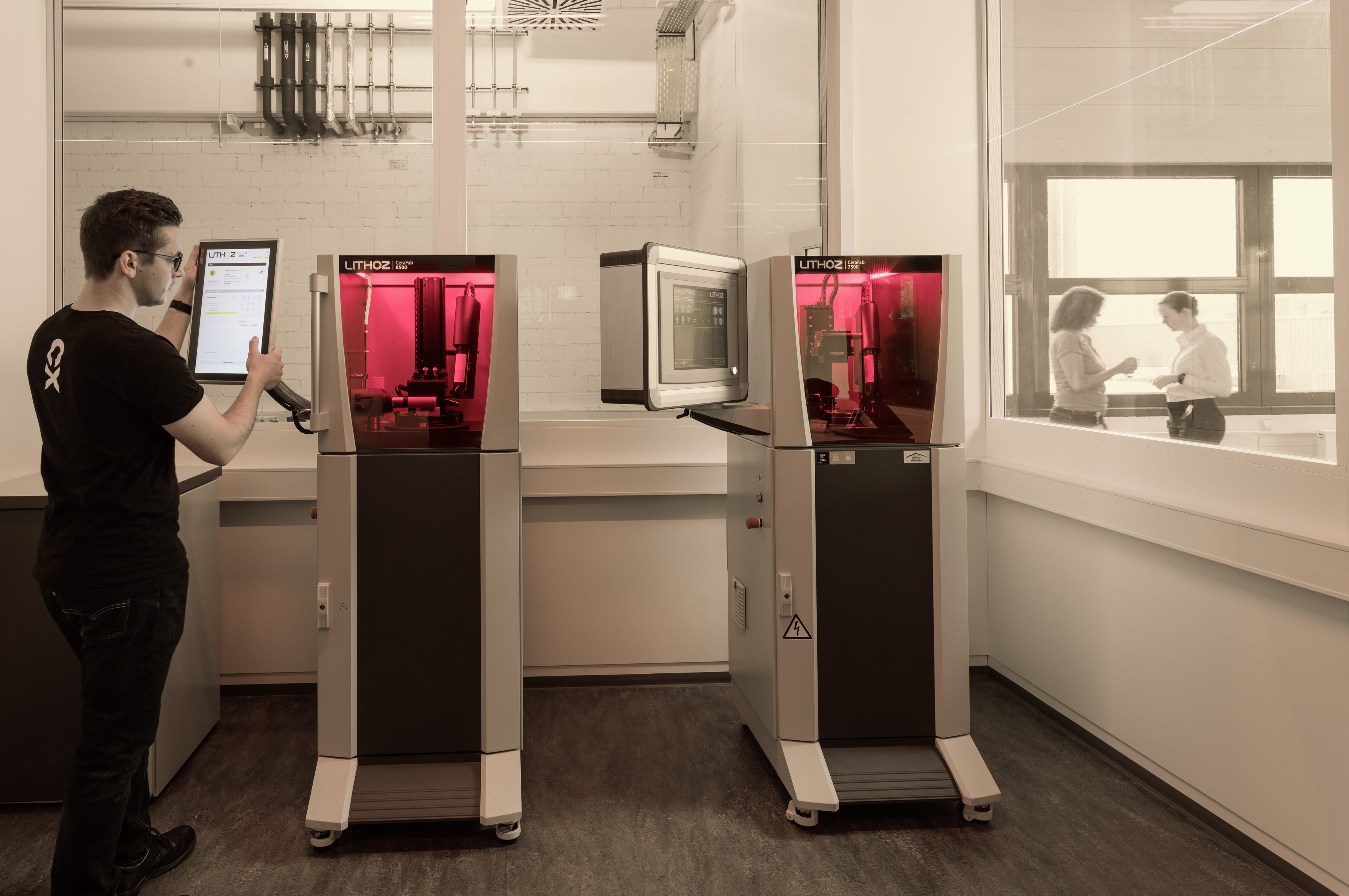 3D-printed ceramic reactor at the Blaichach/Immenstadt site