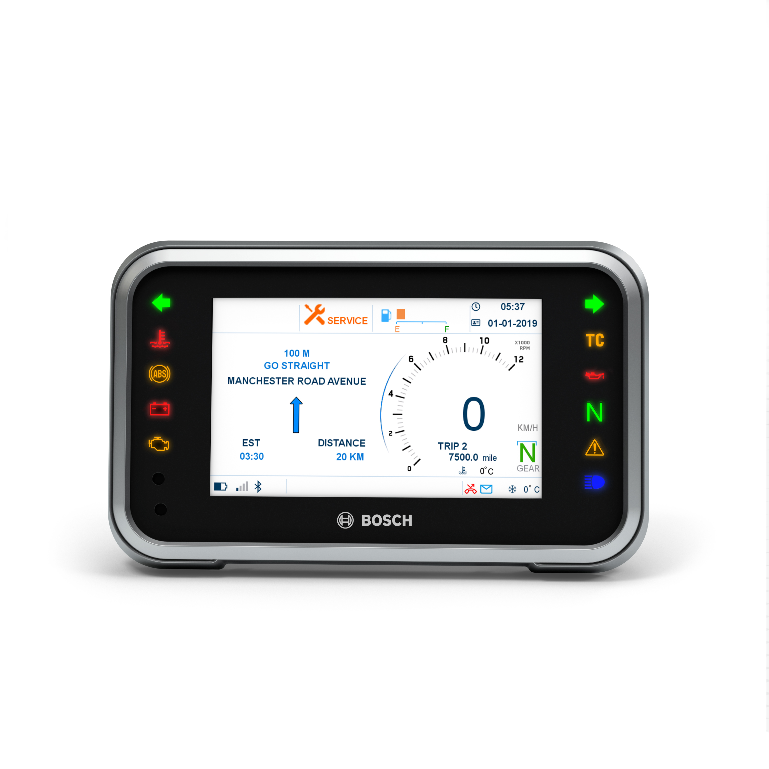 New Connectivity Cluster 5” from Bosch