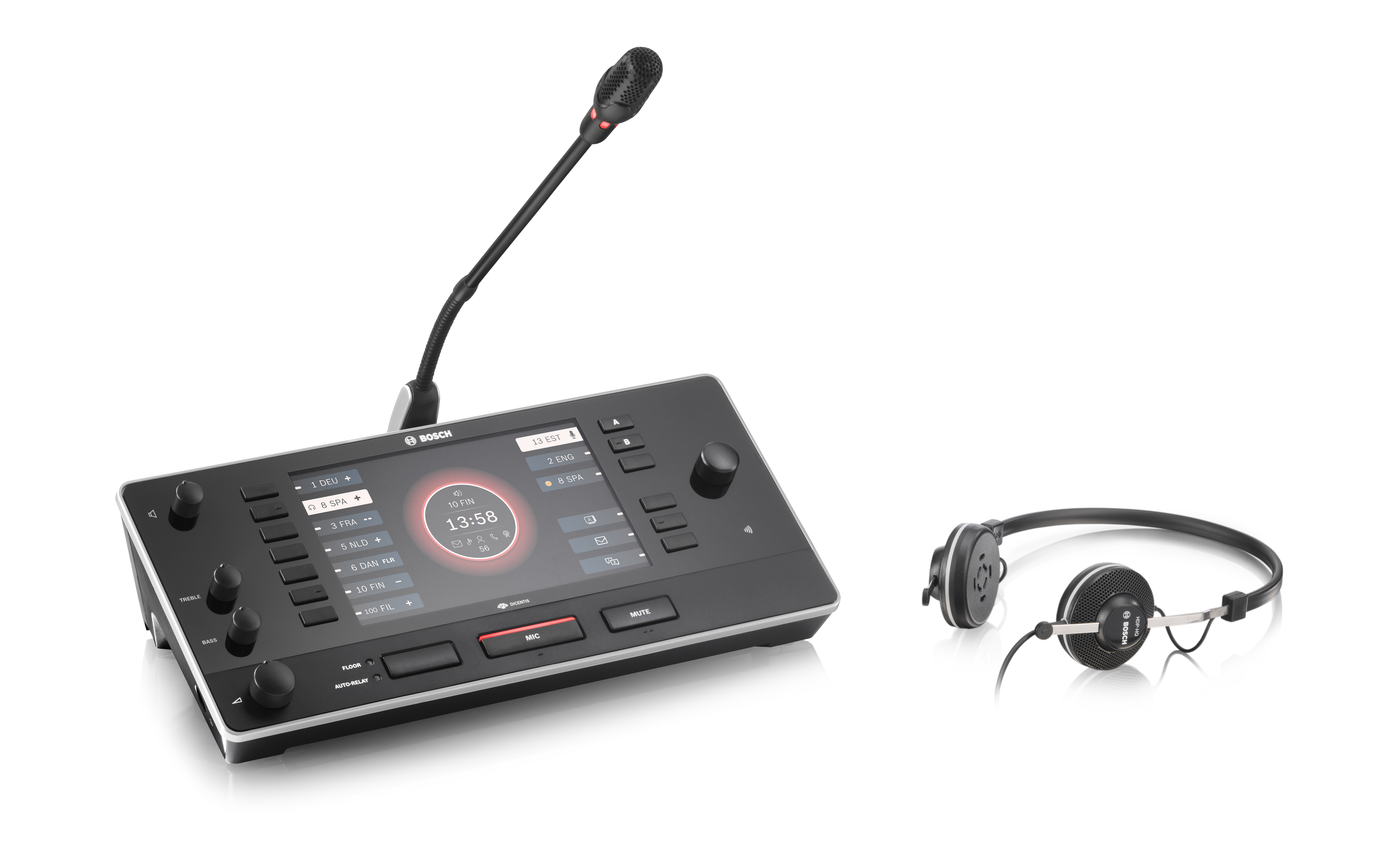 Das DICENTIS IP-Konferenzsystem von Bosch mit herausragendem Design
