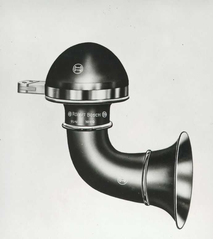 Das erste BoschHorn von 1921 (Autohupe) Bosch Media Service