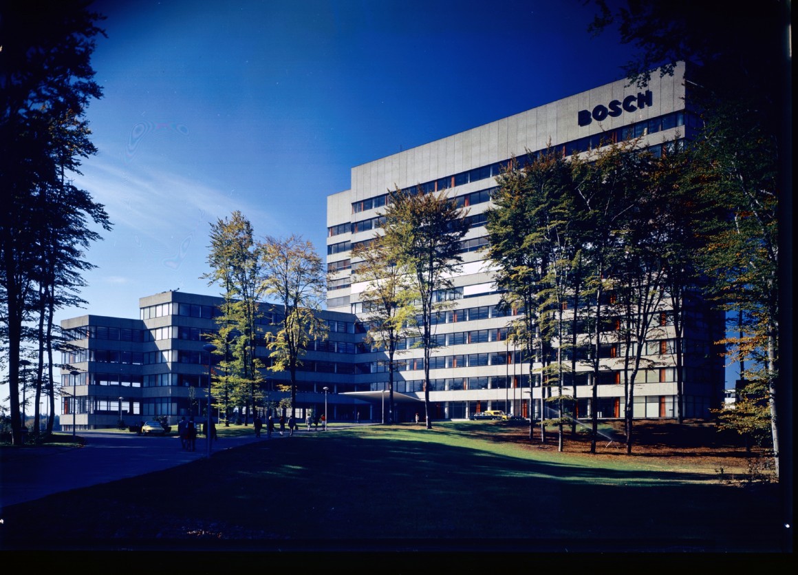 New Bosch headquarters at Schillerhöhe, 1971 Bosch Media Service