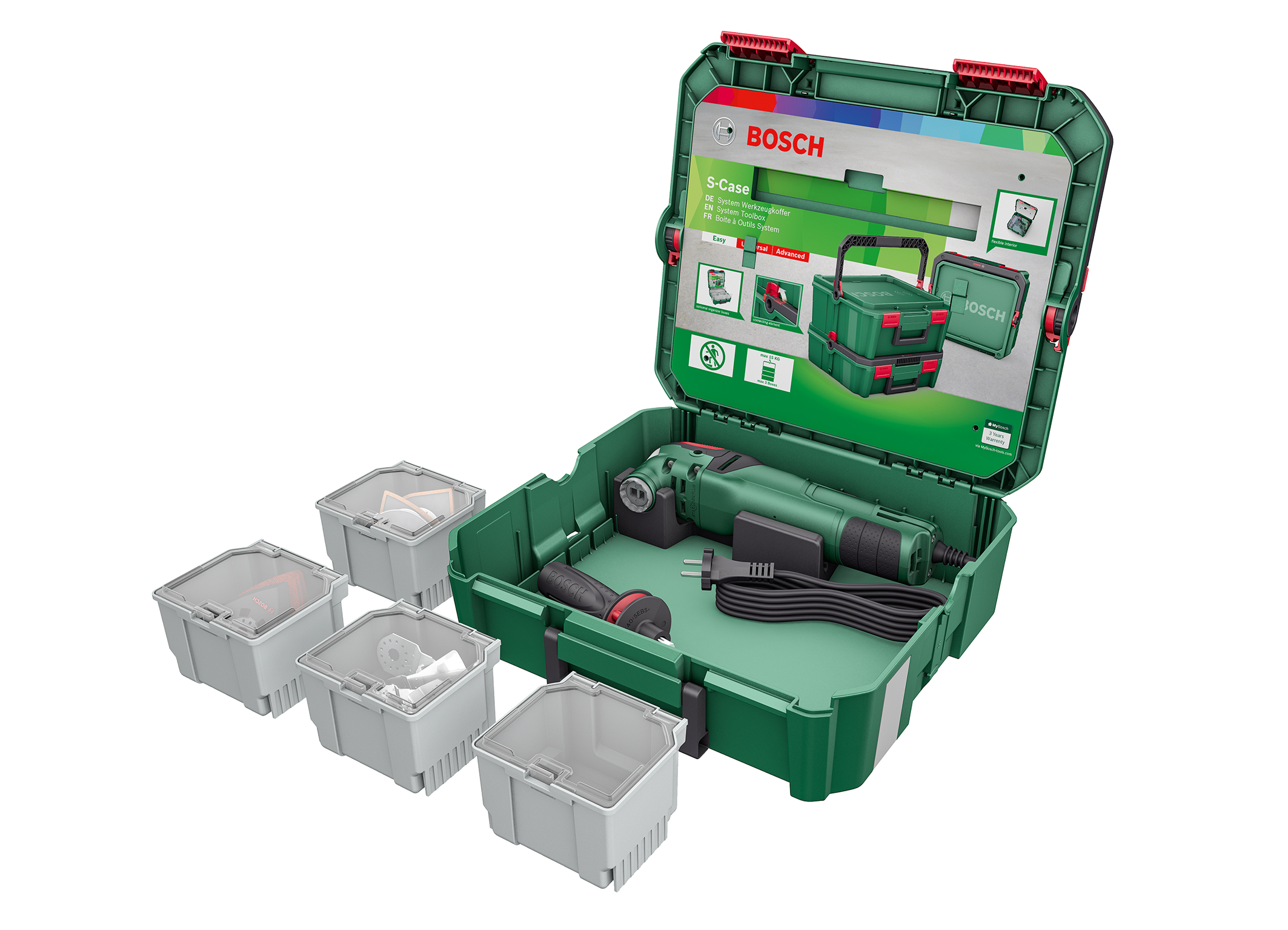 The right solution for every project: the SystemBox “Multifunction” from Bosch for DIY enthusiasts