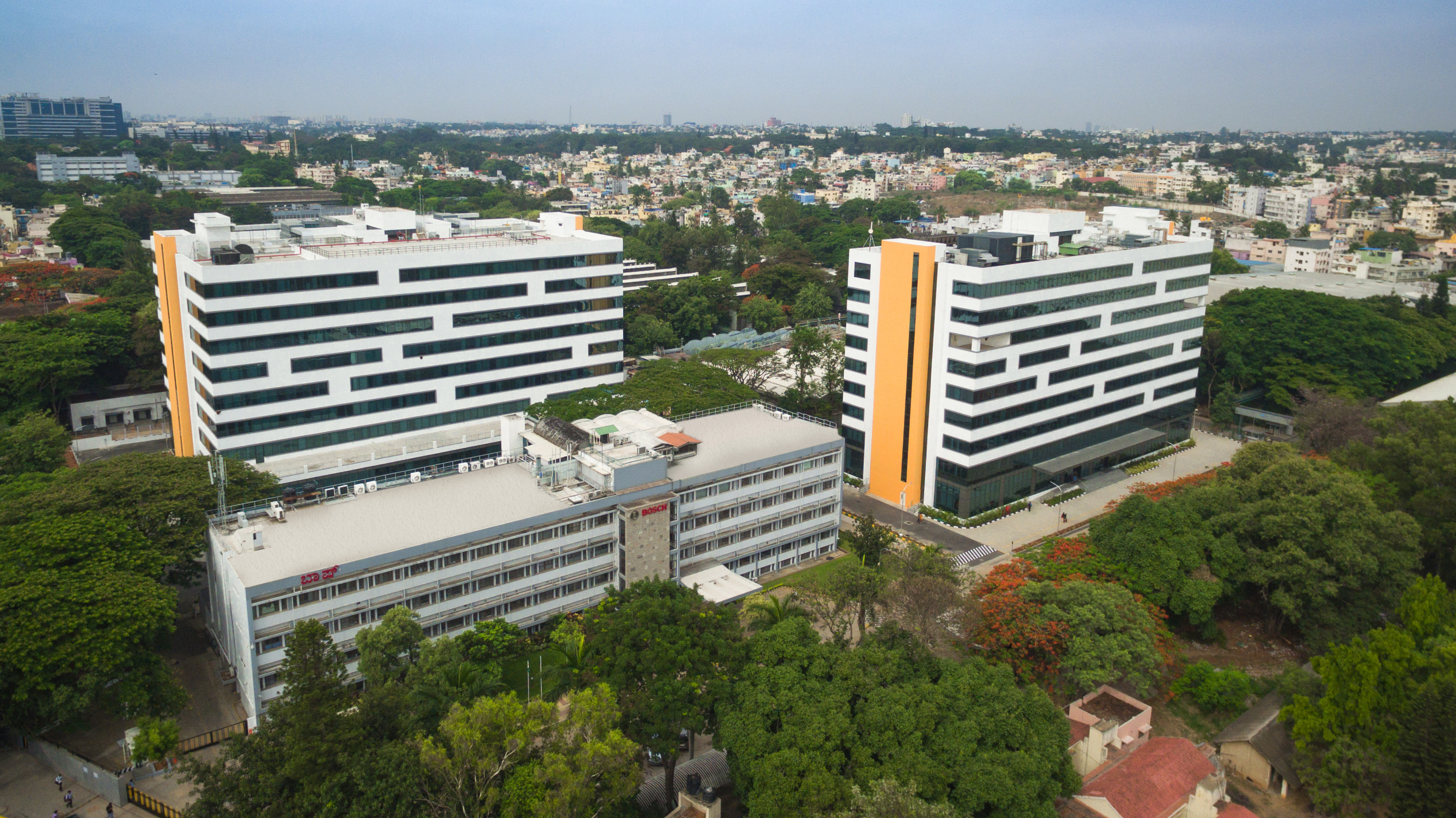Expansion of Bosch development center in India: two new buildings inaugurated