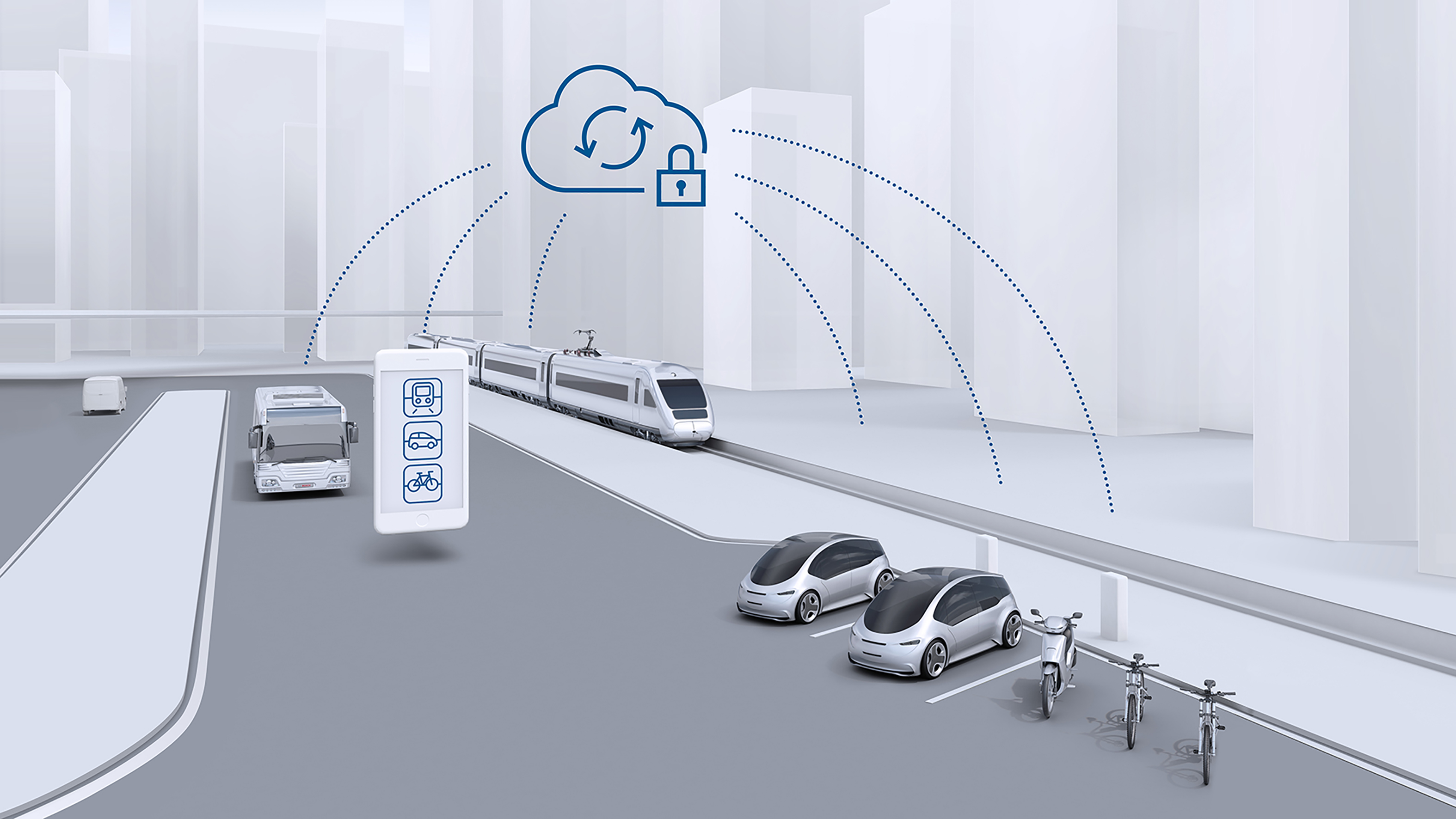Wie Bosch das Autofahren mit vernetzten  Services verändert