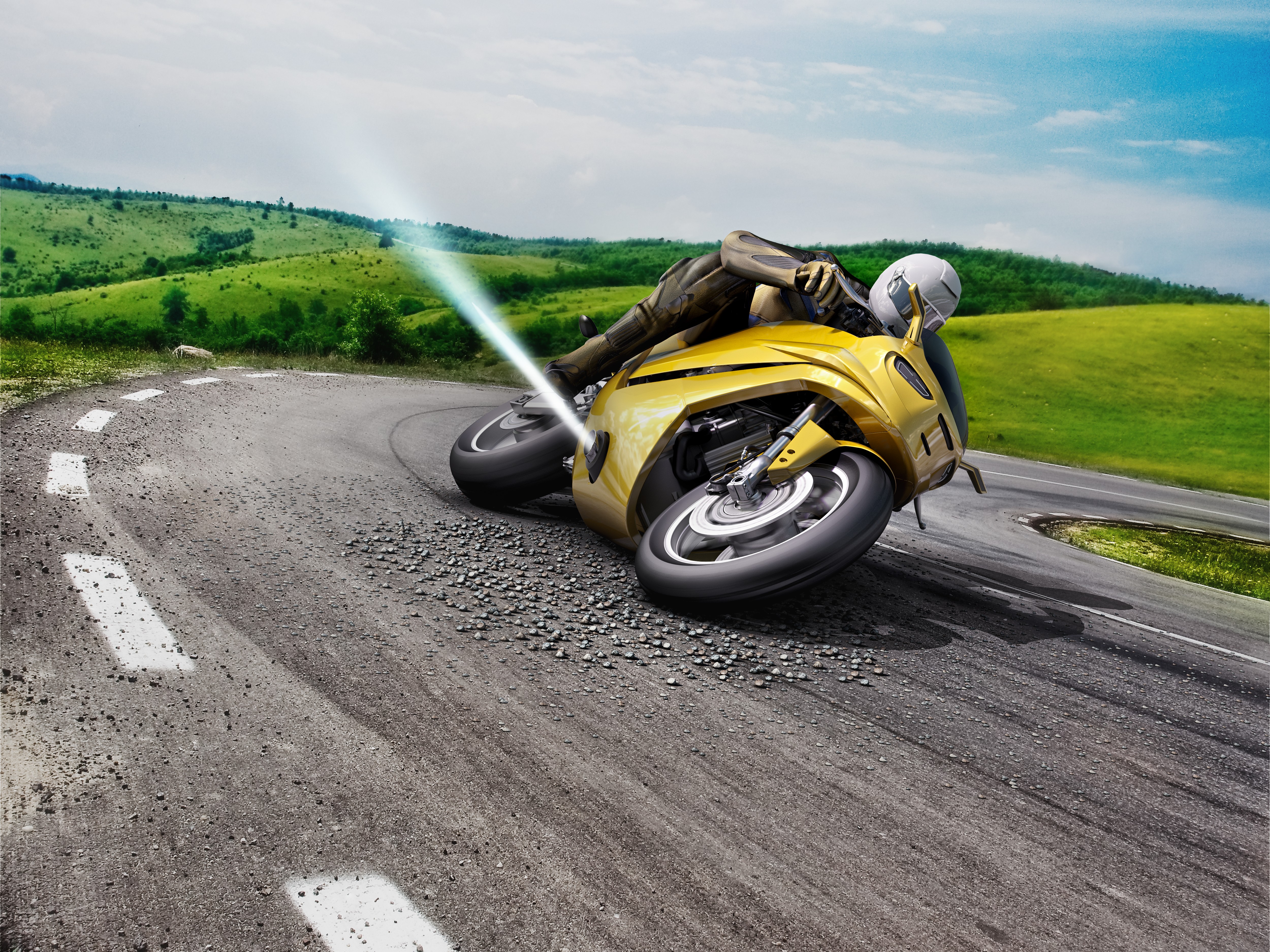 Motorcycle stability control MSC