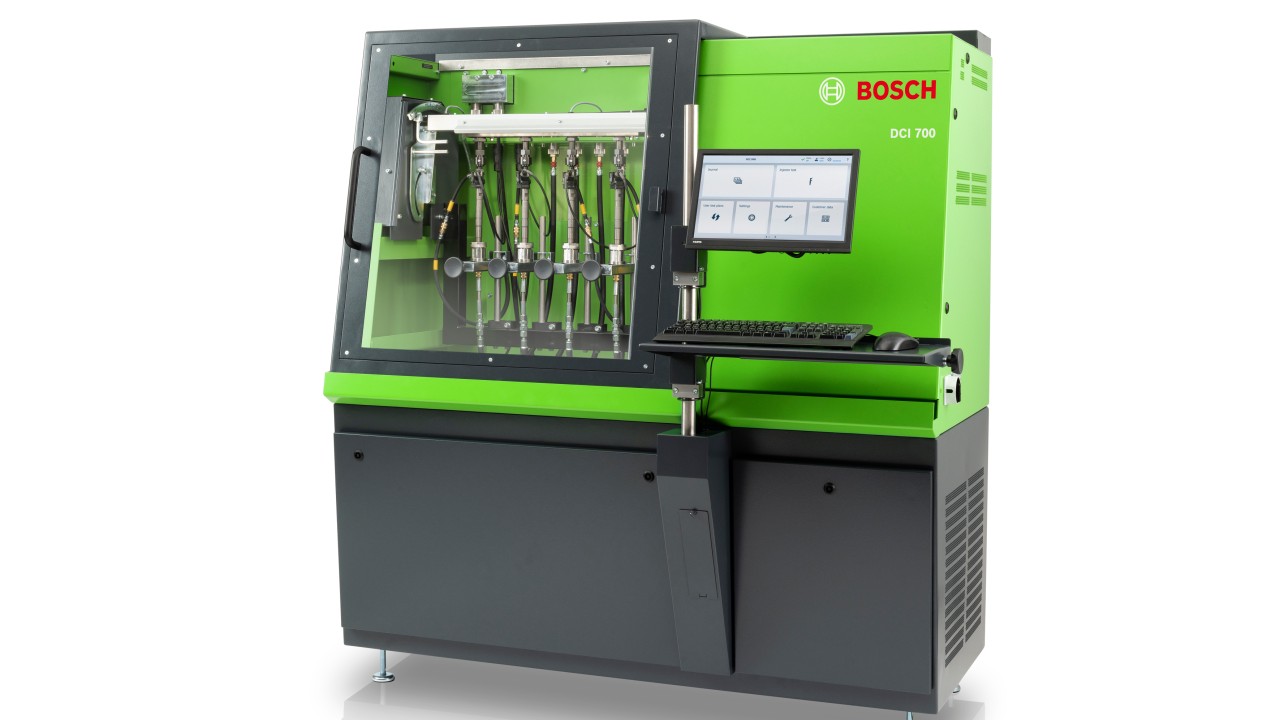 Future-proof DCI 700 diesel bench with new measurement system for latest injector technologies - Bosch Media