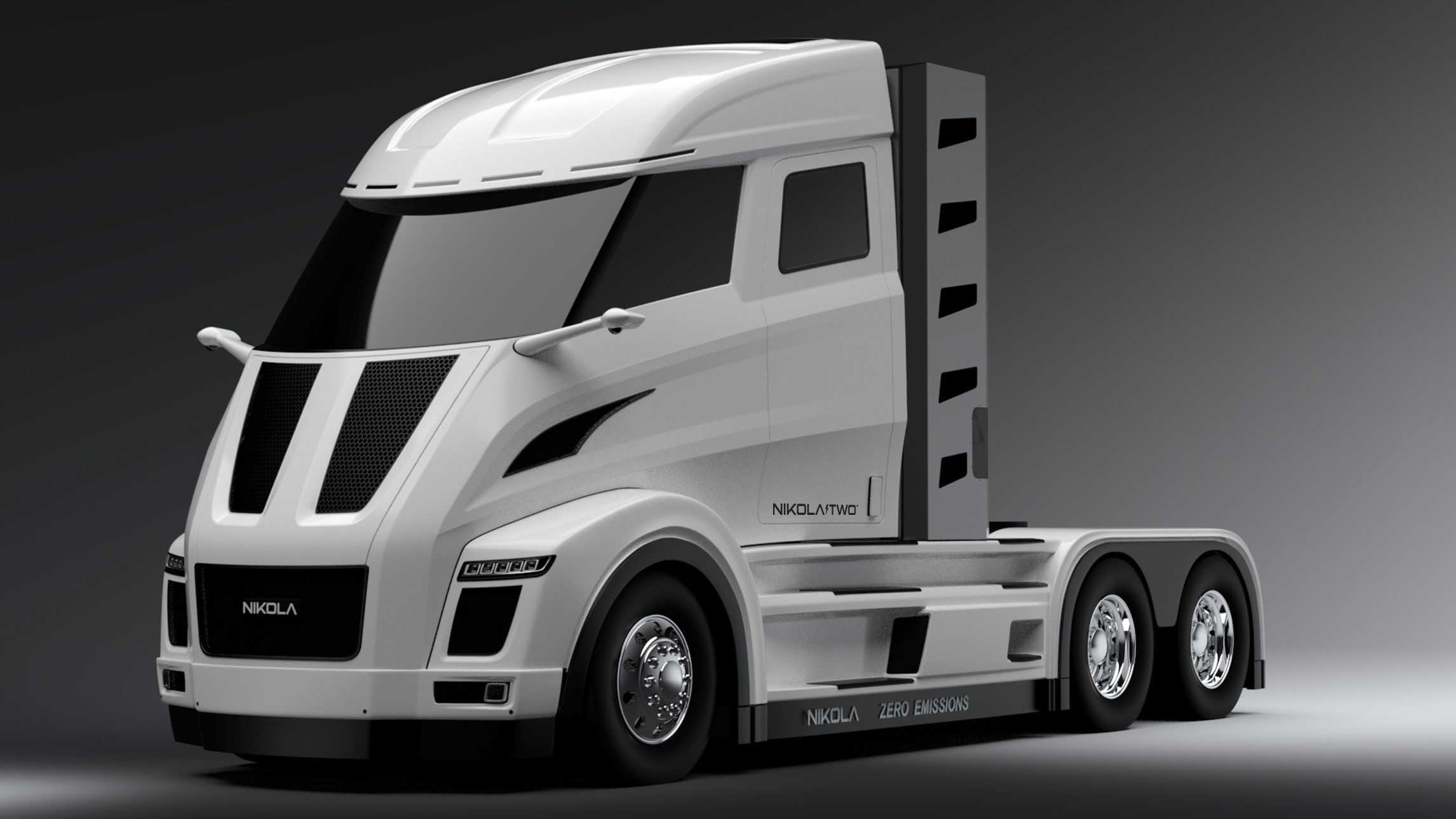 The powertrain for the electric long-haul truck
