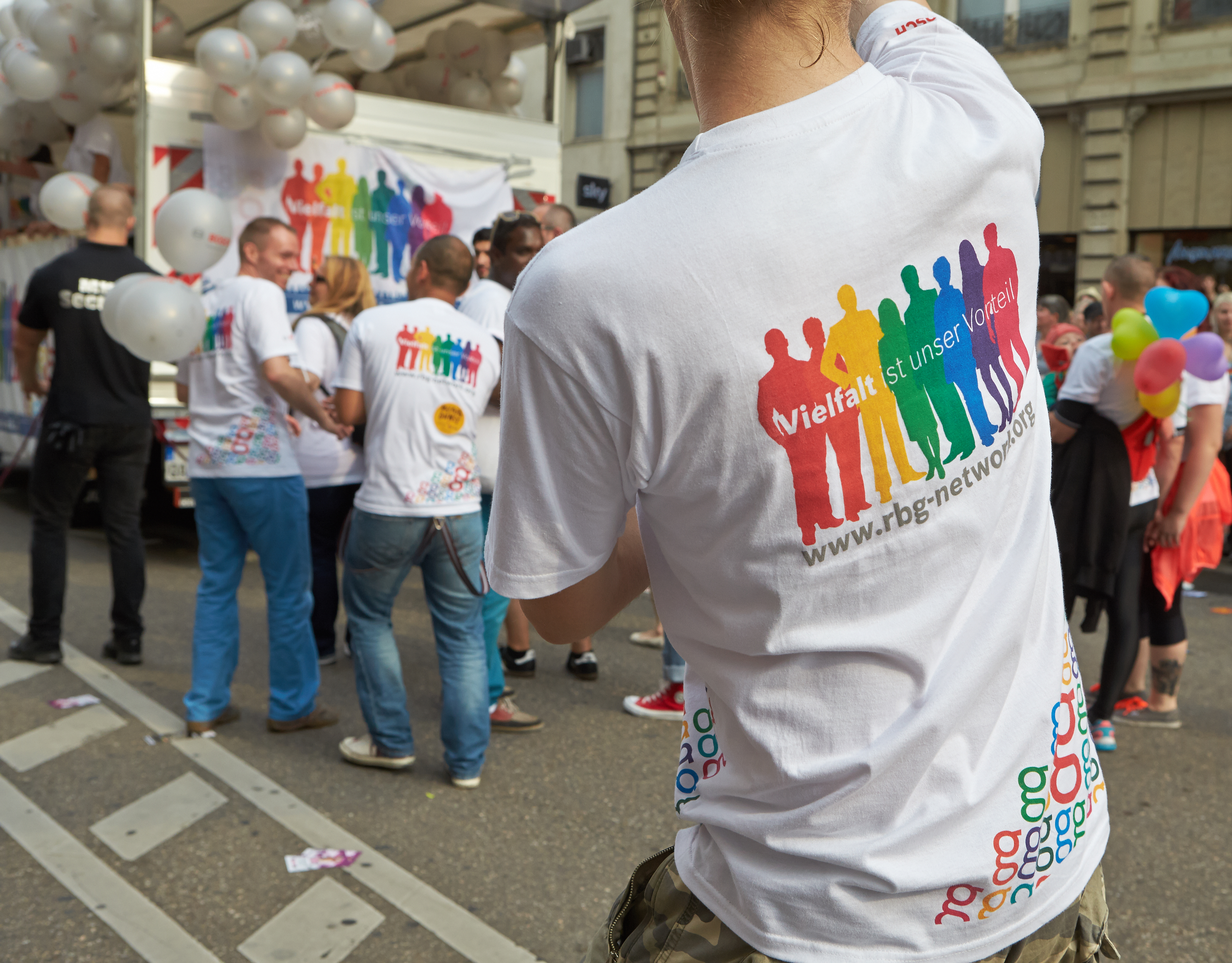 Bosch LGBTI-Netzwerk beim CSD in Stuttgart