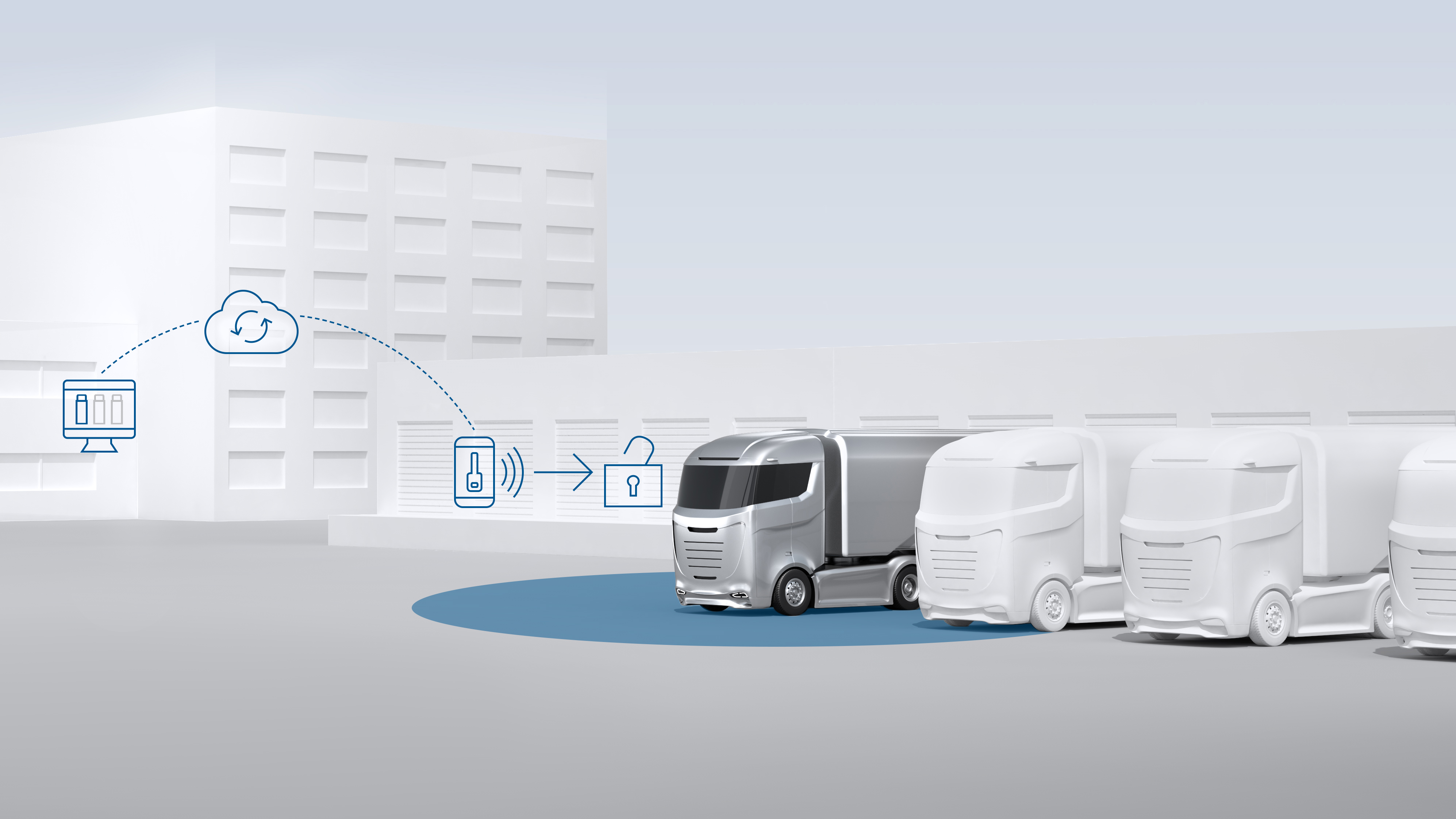 World first: the first keyless access system for trucks