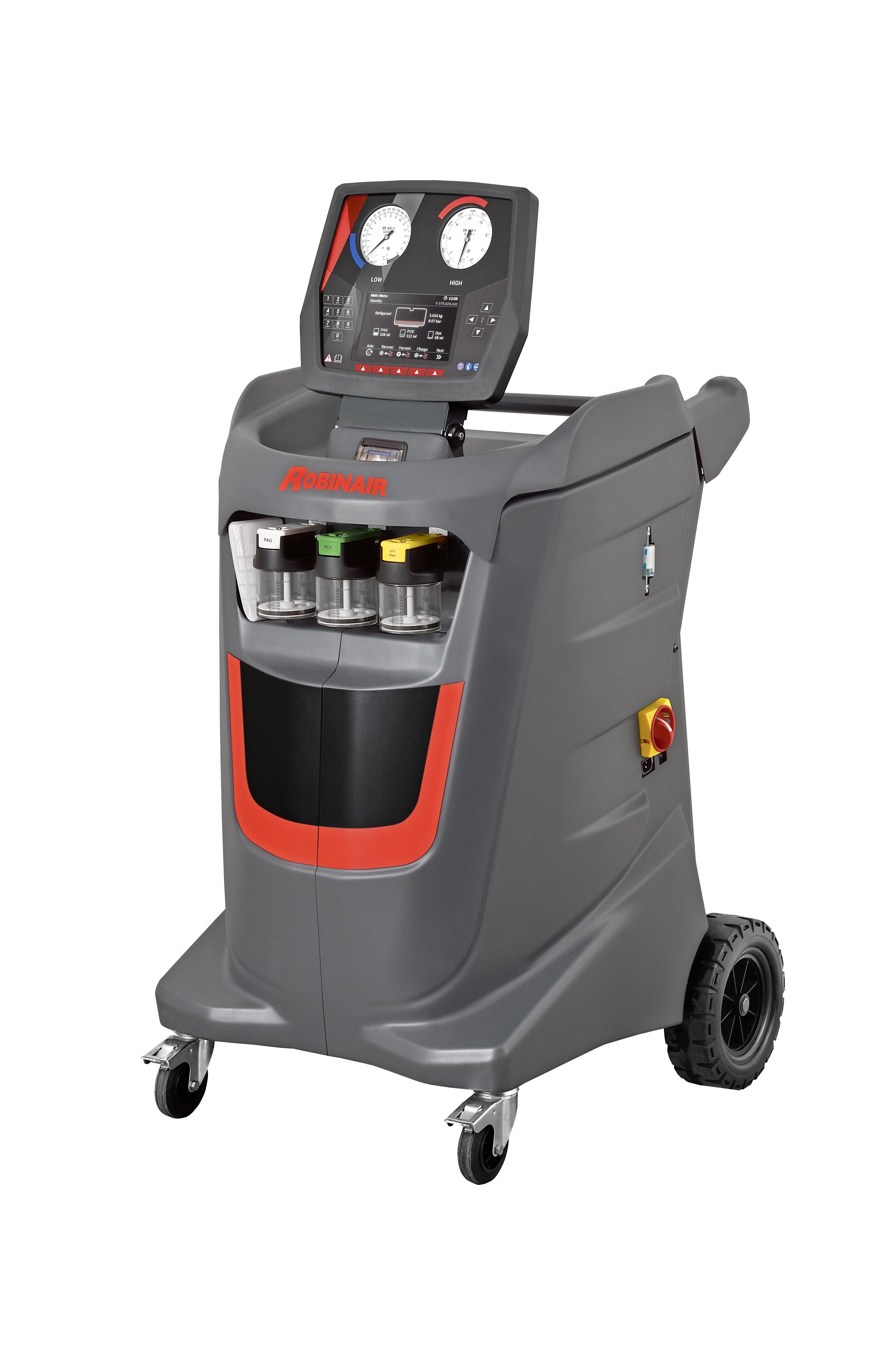 Fully automatic high-end units for trouble-free A/C service from Robinair
