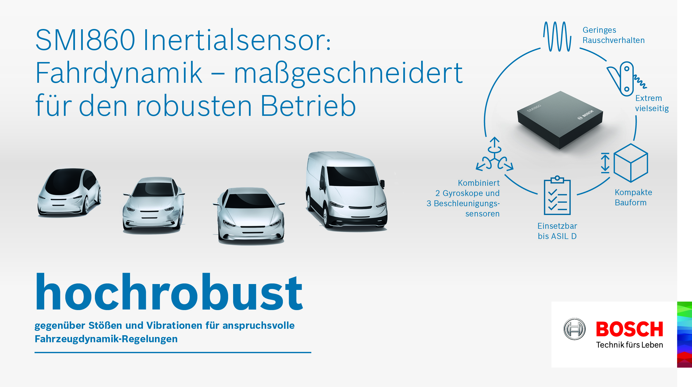 Neuer MEMS-Intertialsensor SMI860 