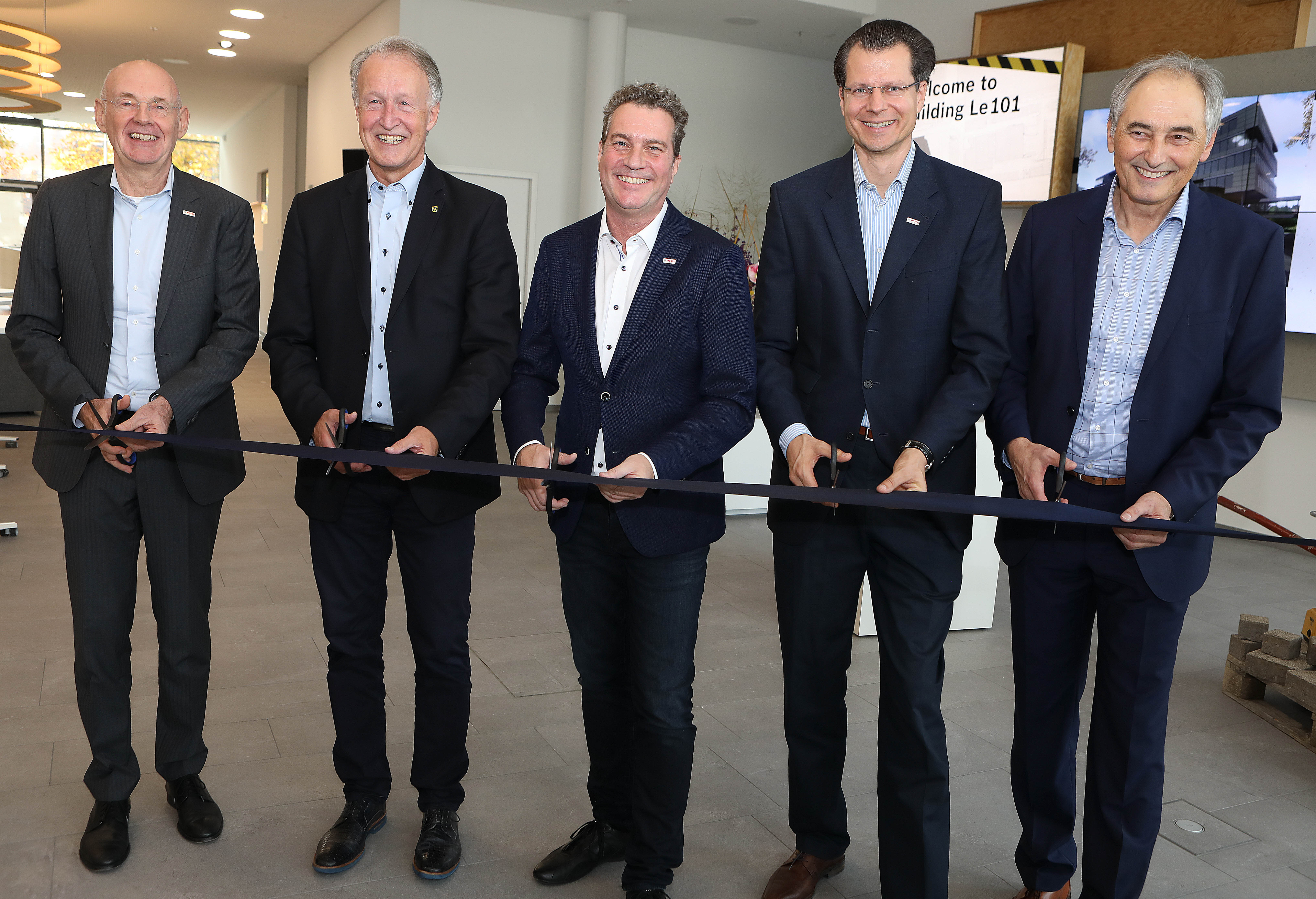 Bosch Power Tools opens new office building: Inauguration ceremony in Leinfelden