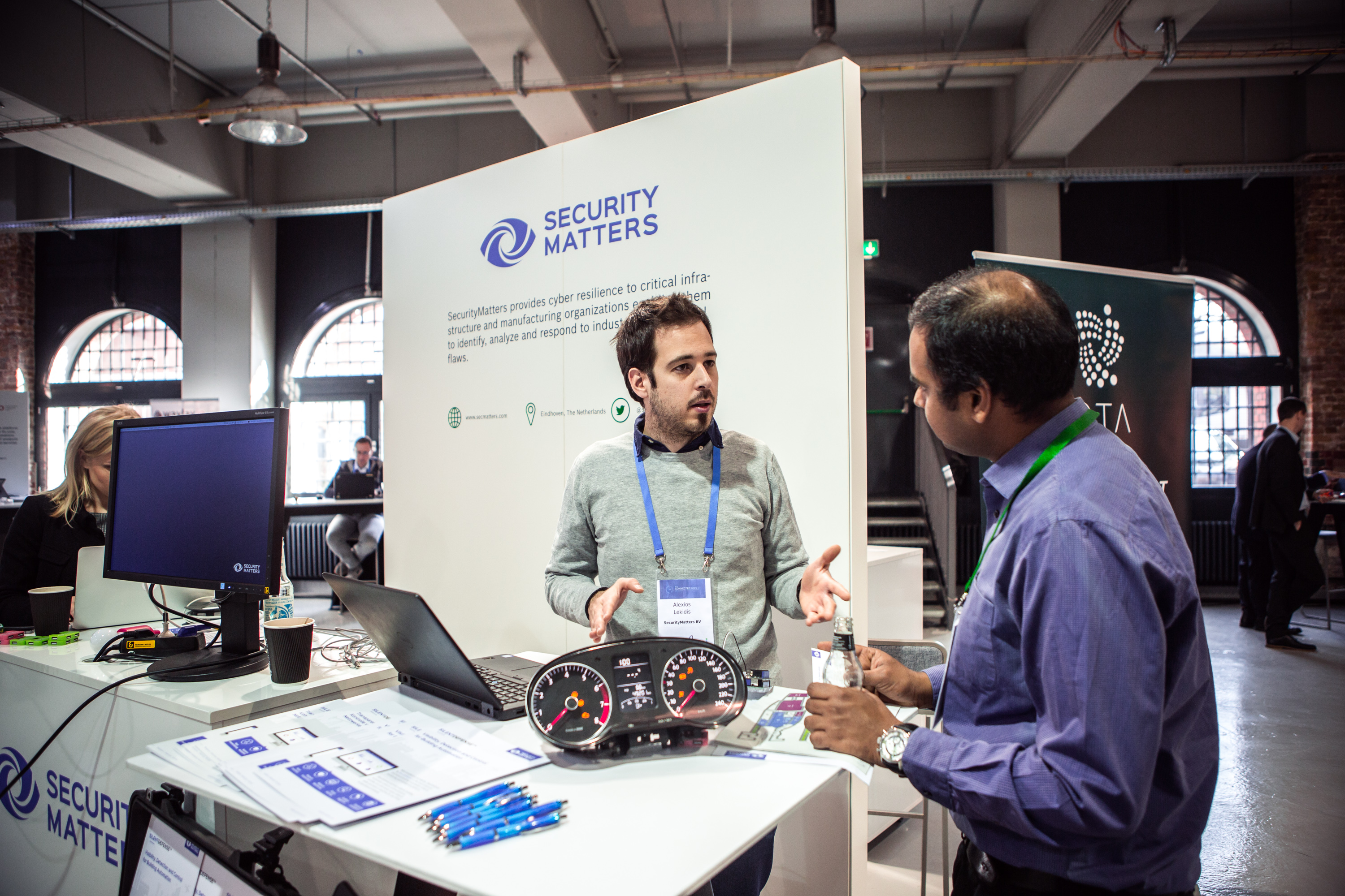 SecurityMatters exhibiting at the BoschConnectedWorld 2018