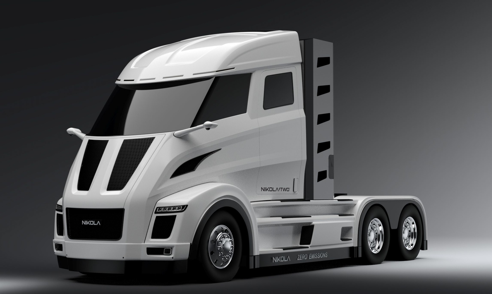 The powertrain for the electric long-haul truck