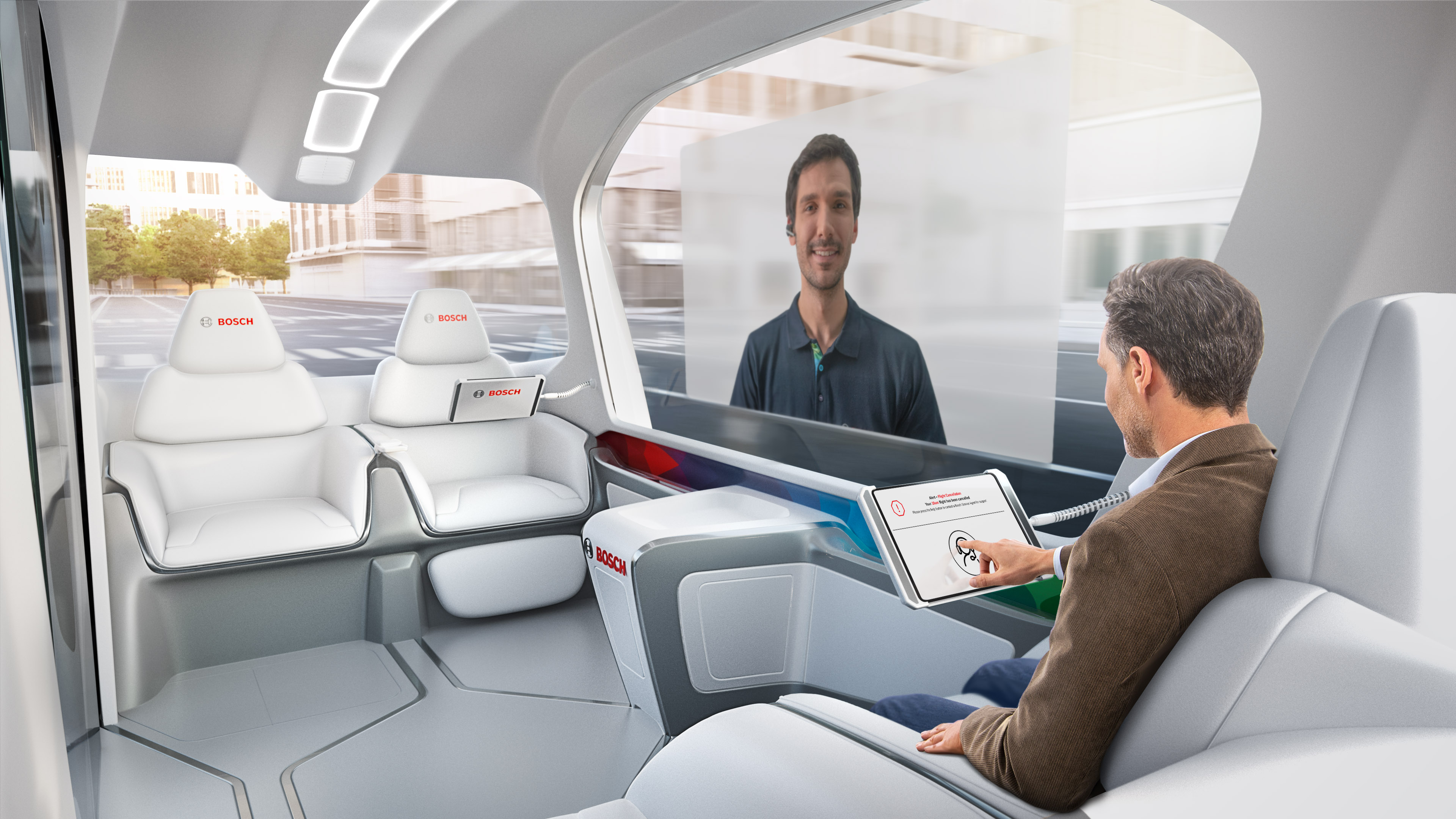 Mobility services from Bosch for a comfortable interior