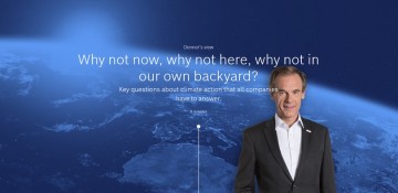 Dr. Volkmar Denner addresses three key questions on climate action that all companies have to answer.