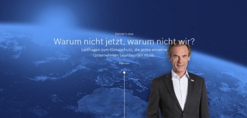 Bosch Dr. Volkmar Denner - Leitfragen zum Klimaschutz