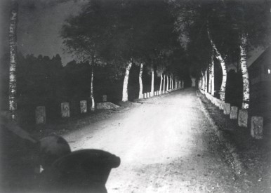 Lighting of Bosch headlamps, 1927